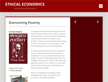 Tablet Screenshot of ethicaleconomics.org.uk